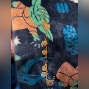 Coin gold Ankle Bracelet